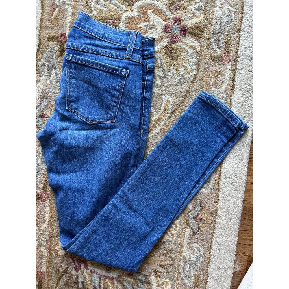 Flying Monkey blue denim skinny jeans Sz 26 - Picture 2 of 5